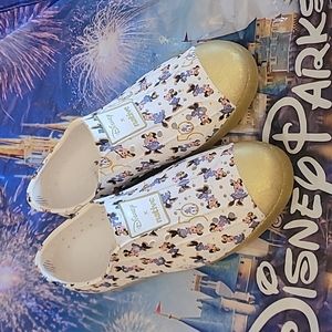 50th anniversary disney world youth rubber shoes. Kids